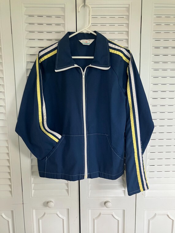 Vintage J.C. Penney 'Styled in California' Light zipper jacket - circa 1970s