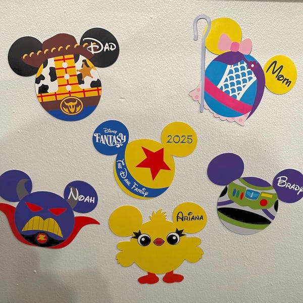 Cruise Magnets Toy Story Magnets