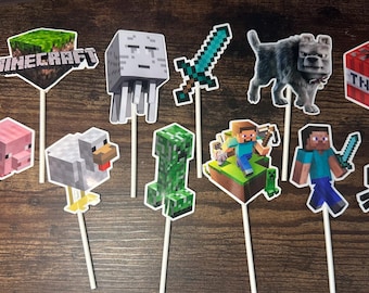 Gaming Cupcake Toppers