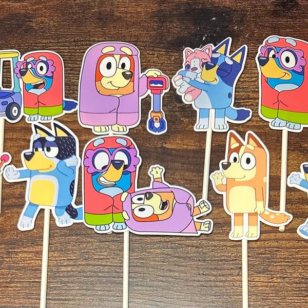 Dog Cupcake Toppers