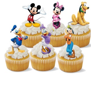 Clubhouse cupcake toppers