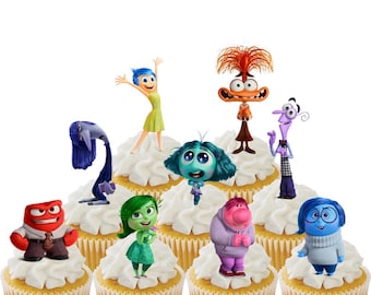 Emotions Cupcake Toppers