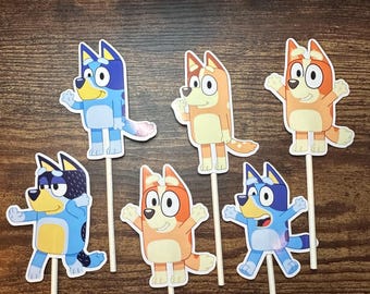 Dog Cupcake Toppers