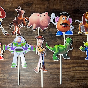Toy Story Cupcake Toppers
