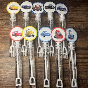 Cars Mini Bubbles Party Favors