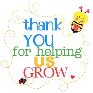 Thank you for helping us grow teacher gift DIGITAL DOWNLOAD