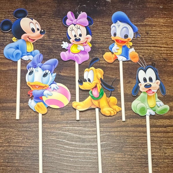 Baby Cupcake Toppers