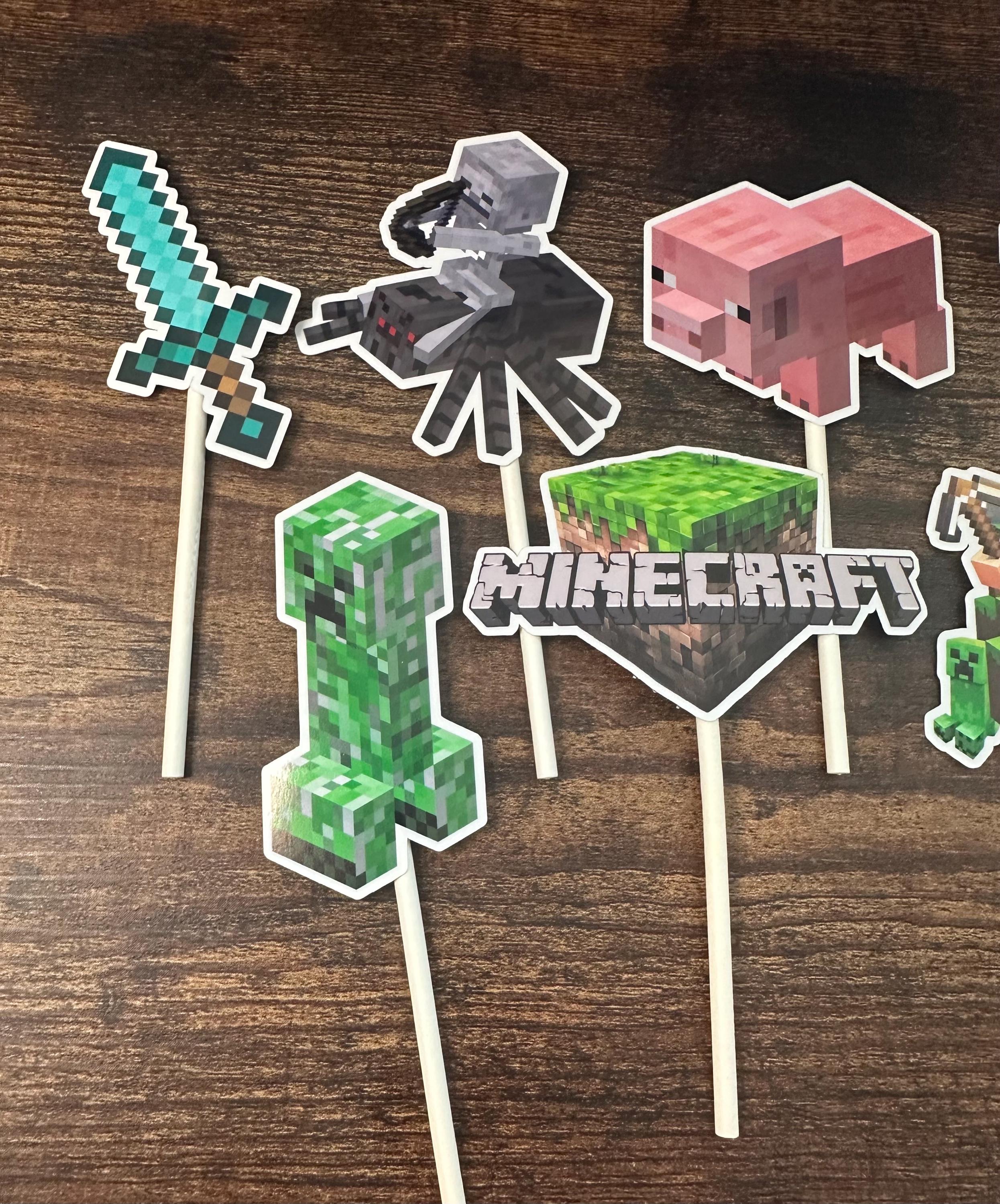Gaming Cupcake Toppers - Cardstock