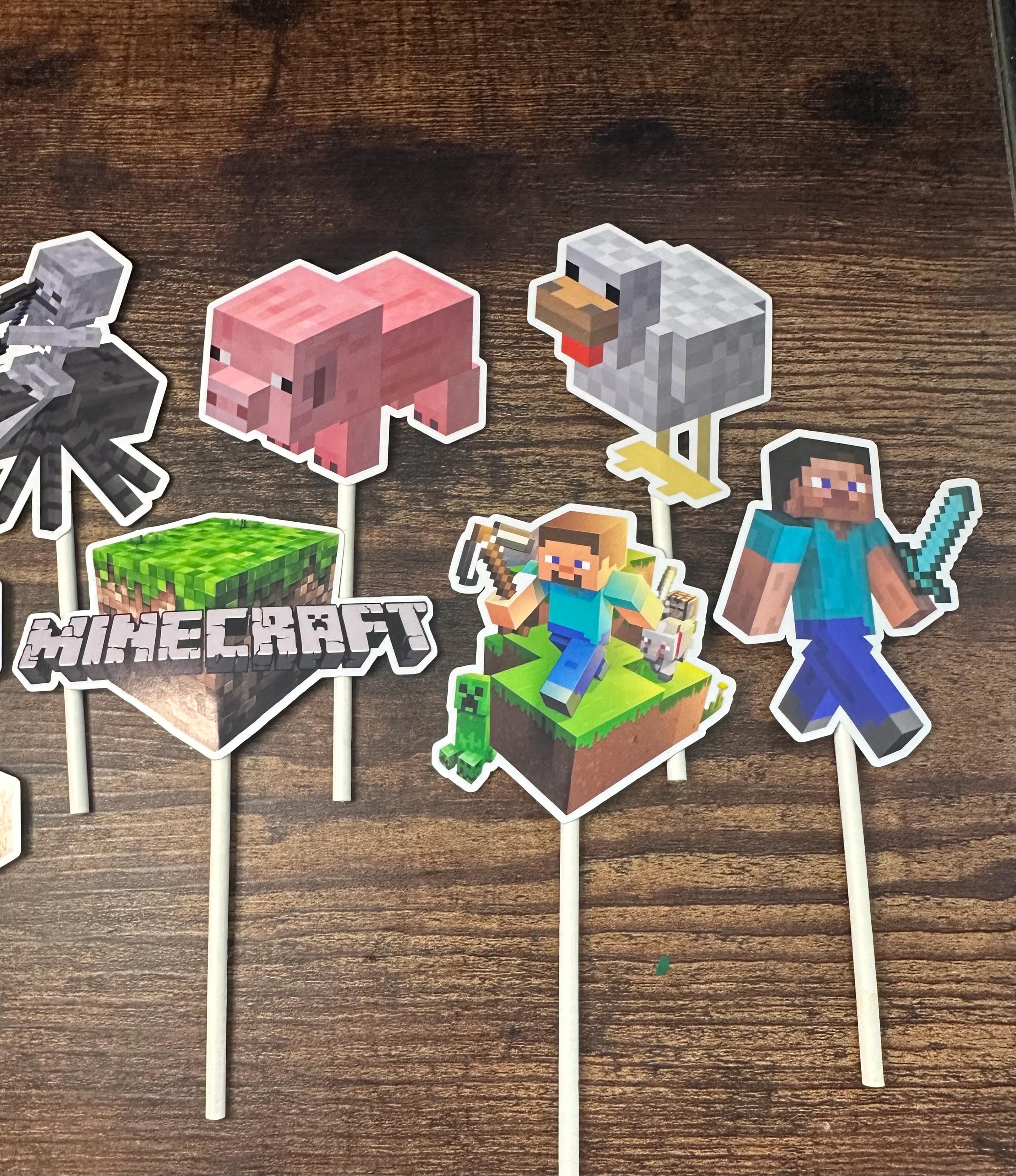 Gaming Cupcake Toppers - Cardstock