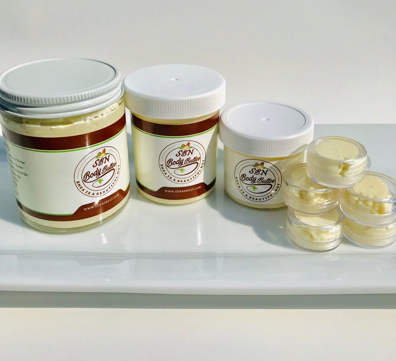 Body Butter Whipped Raw Unrefined Shea Butter Egyptian Amber Etsy