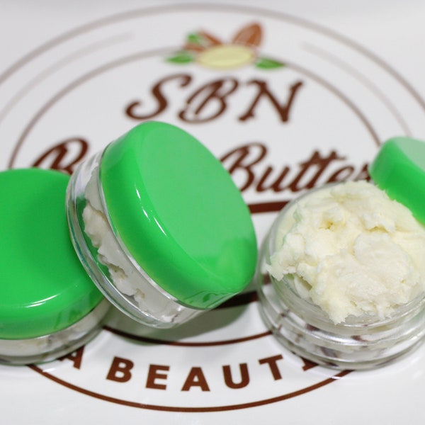 FIVE FREE SAMPLES just pay shipping, Shea Butter Whipped Self Care, Whipped Body Butter, 5 grams size pods