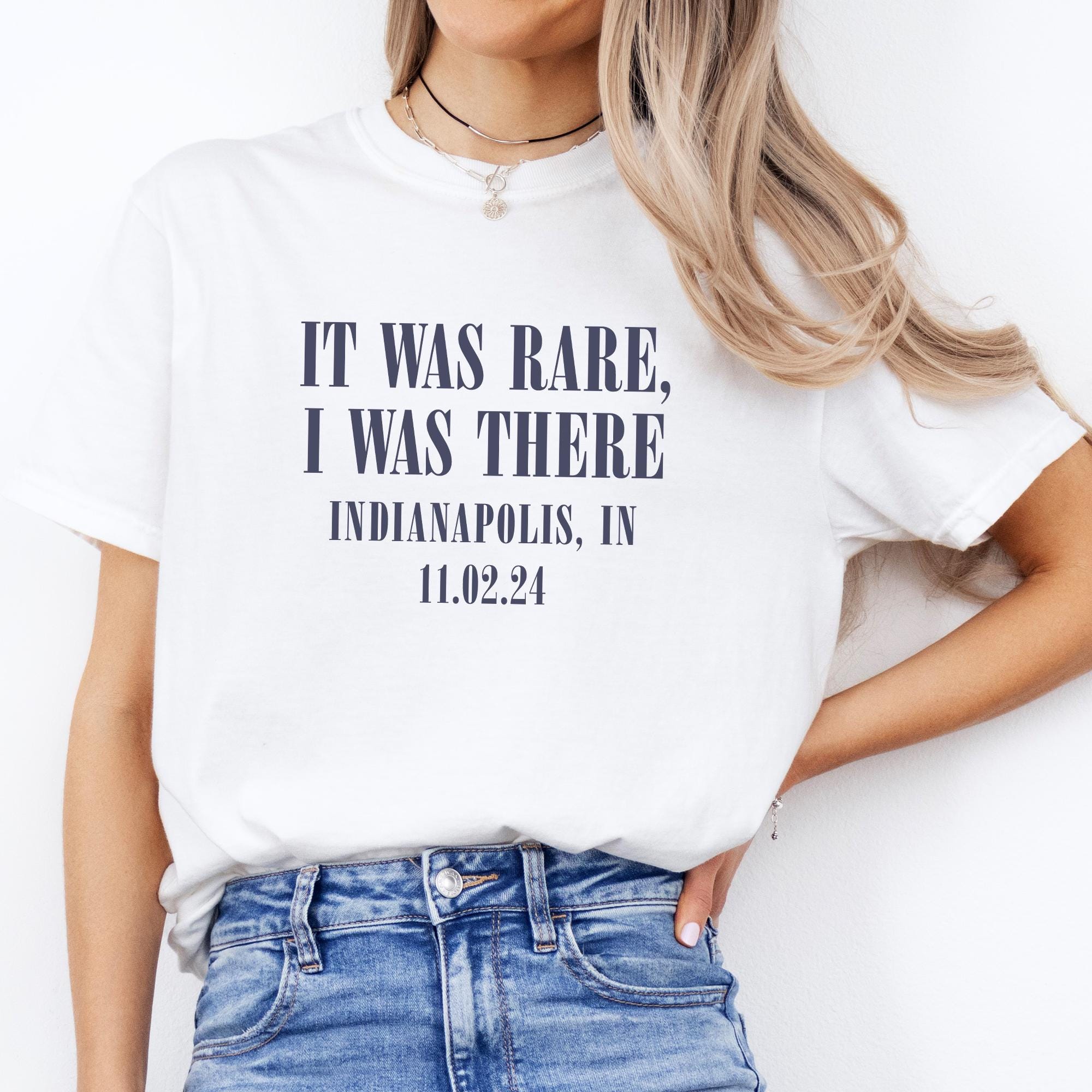 Personalized It Was Rare, I was There Shirt, Custom City and State Crewneck T-Shirt, Customized Shirt and Sweatshirts, Concert, Gift for Her