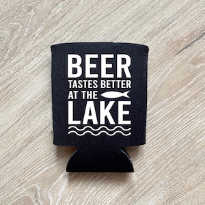 Lake Life Can Cooler: Funny Beer Drink Holder