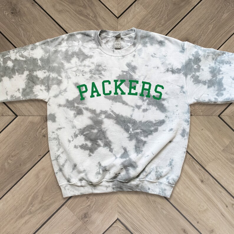 green bay packers tie dye shirt