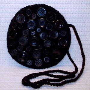 Crochet Bag - Buttons