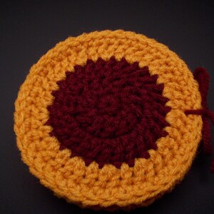 Crochet Coasters - Tibetan Offering Pads - Set of 4 - 4 COLOR VARIATIONS