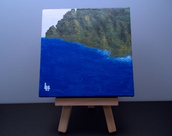 Acrylic Painting - Land & Sea