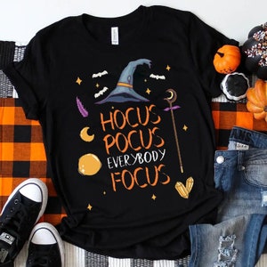 hocus pocus everybody focus teacher shirt hocus pocus everybody focus teacher shirt
