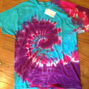 Custom Adult Tie Dye Tshirt