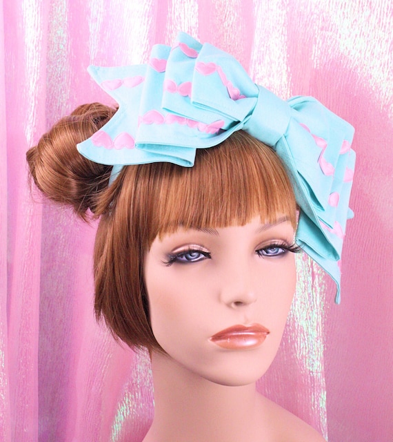Lolita Head Bow-pink Bow-oversized Bow-hime Gyaru-princess 