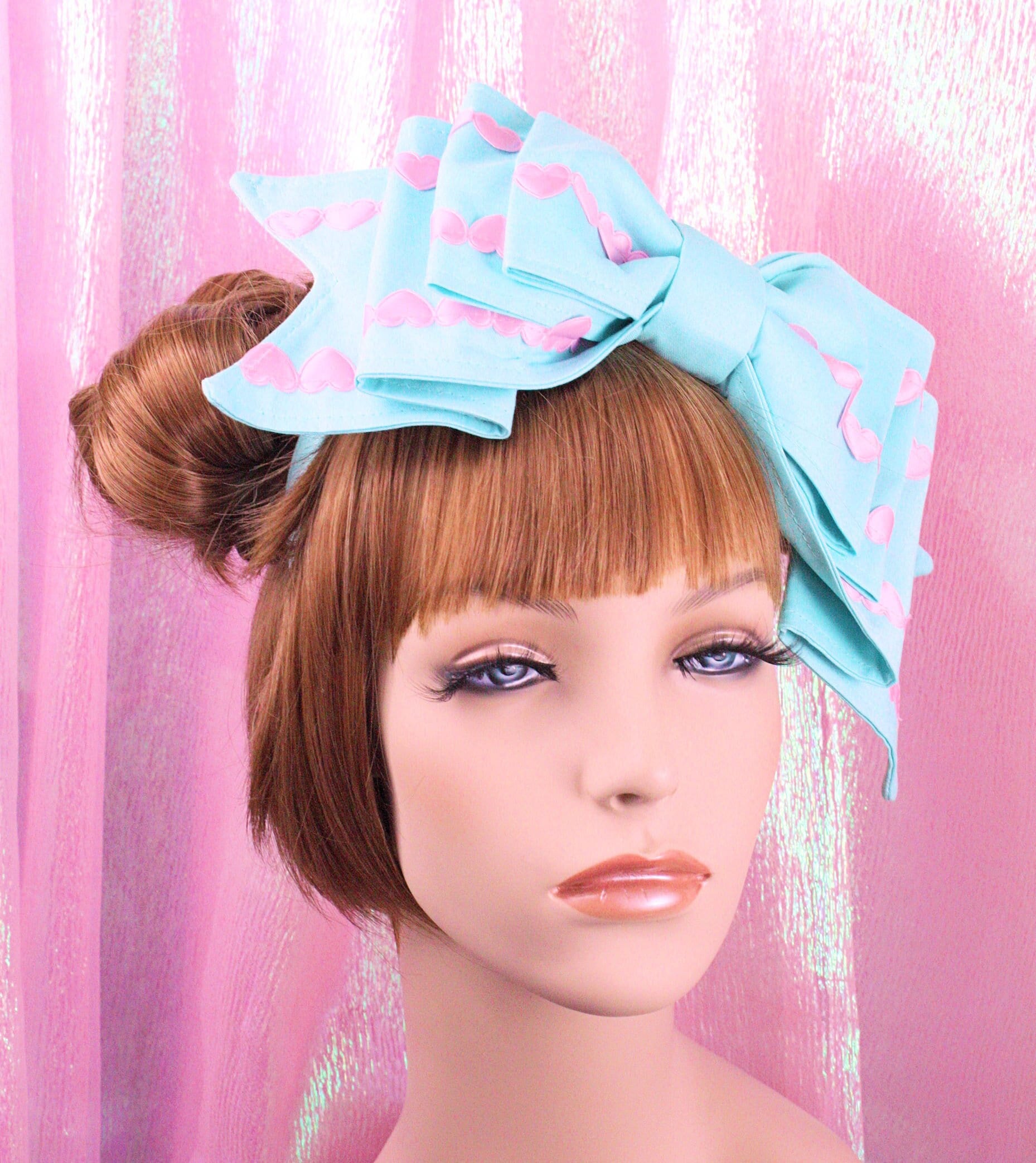 Lolita Head Bow-pink Bow-oversized Bow-hime Gyaru-princess 