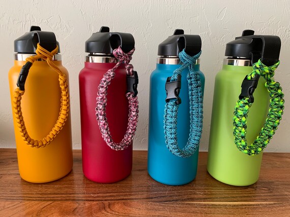 Water Bottle Holder with Strap for Hydro Flask Wide Mouth 32oz & 40oz,  Water Bottle Carrier Sling Bag with Phone Pocket, Gym Bottle Accessories,  Water