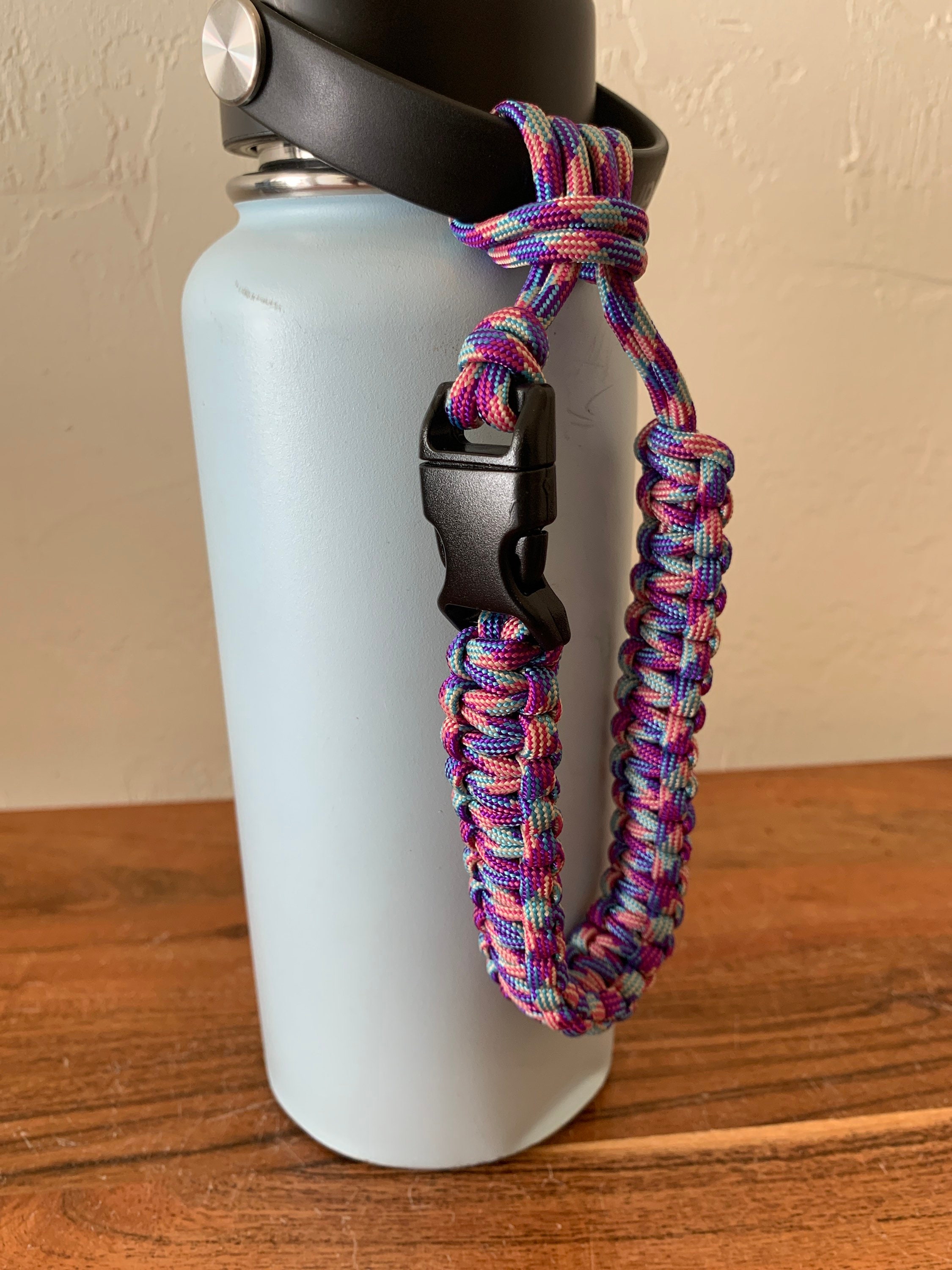 Hydro Handle, Water Flask Handle, Hibiscus, Spearmint and Sunflower Water  Bottle Holder Handle 