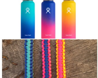 Hydro Flask Handle Hawaii Collection, hydroflask Paracord Water Bottle Holder