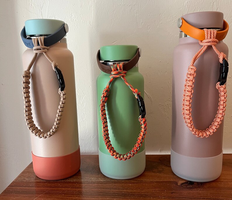Hydro Handle Water Flask Cotton Candy Moss Mocha Water Etsy