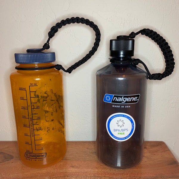 Nalgene Paracord Water Bottle Holder Replacement for Broken Plastic Ring