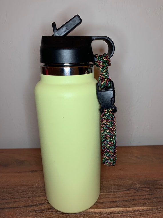 Water Bottle Holder 1 Size Fits All, You Will Receive 2 Straps, Adjustable  Pull-tite Cord Lock Made in USA. 
