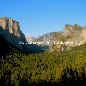Yosemite Valley Tunnel View - Yosemite National Park (PRINT or CANVAS)