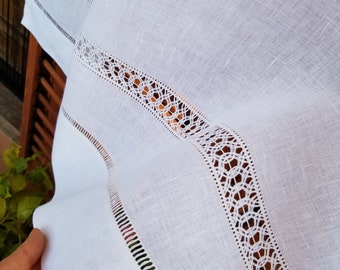 white linen curtain,white linen curtain panel,italian linen curtain,kitchen curtain,white linen embroidered curtain,,shabby chic curtain