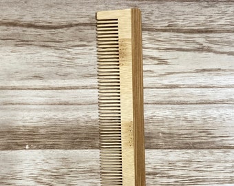 Wooden Comb Fine Teeth