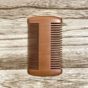Wooden Beard Comb