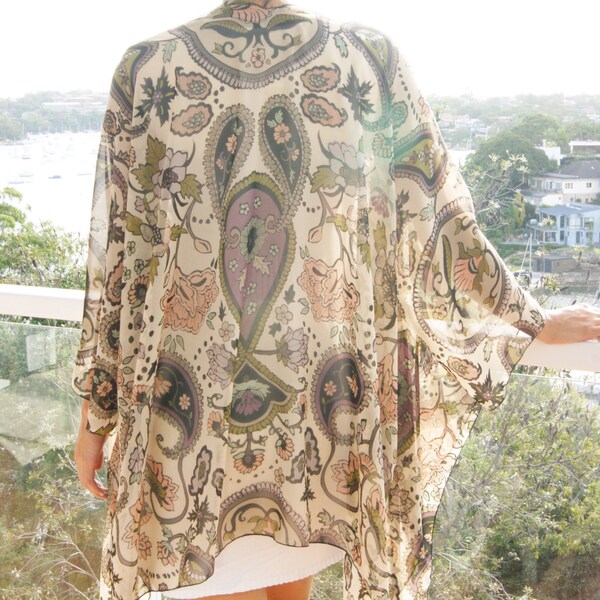 Stunning Handmade Cover with Intricate Design-  Perfect for Resort, Beach, Evening or everyday wear
