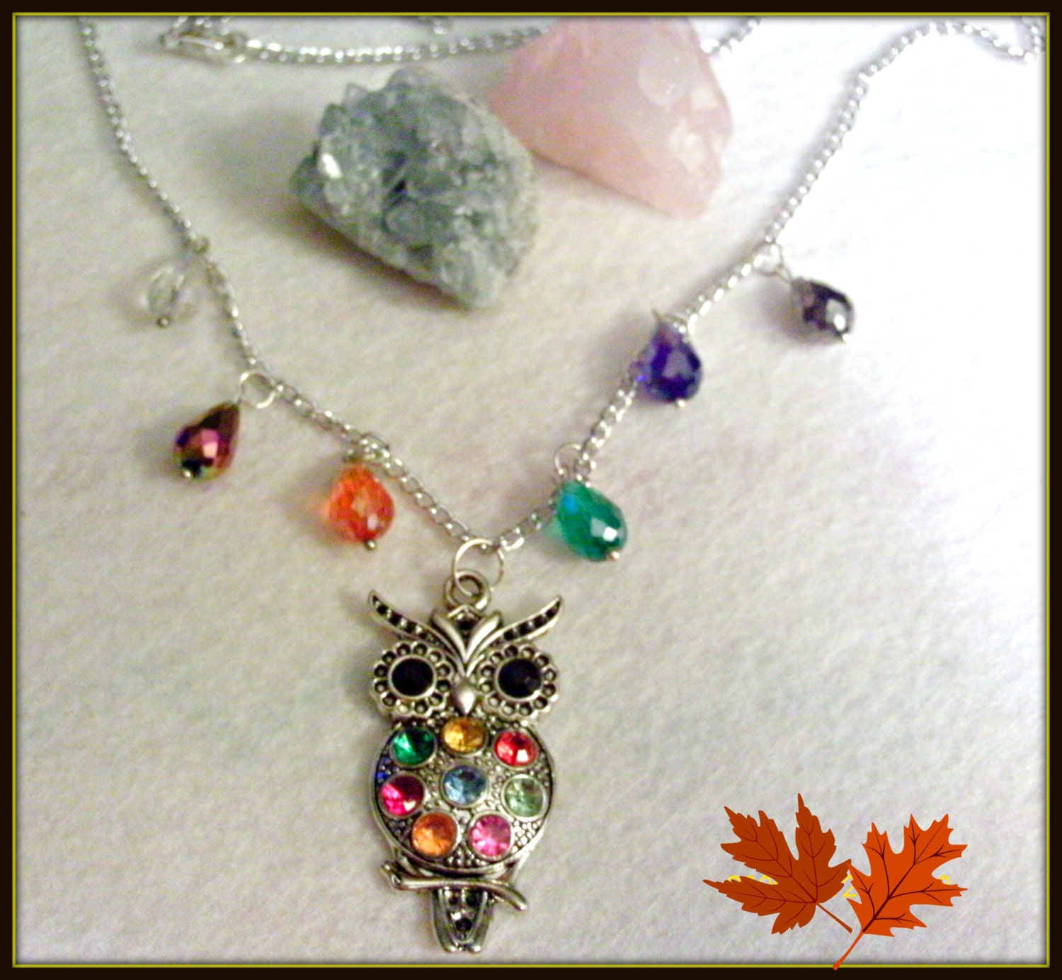 Owl Charm Necklace