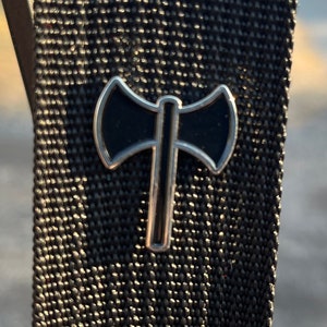 Labrys Axe symbol - Lesbian Feminist LGBT Support Pride Symbol - Lapel or Fabric Enamel Pin