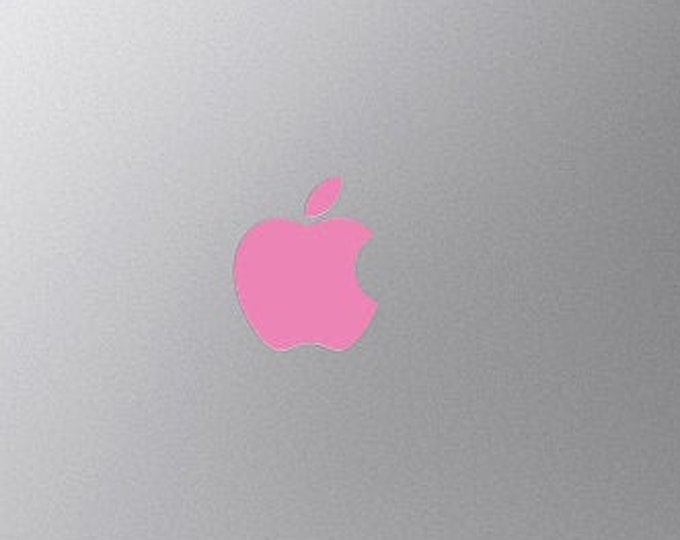 Pink Macbook Apple Color Changer Decal - Translucent Vinyl Decal Sticker for All Macbook Models