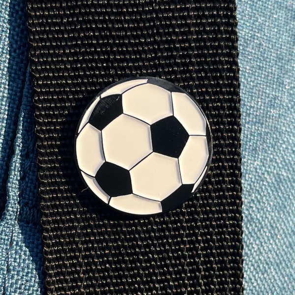 Soccer Ball Team 1 inch Enamel Pin