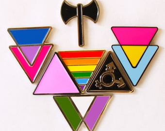 LGBTQ+ Pride Pack - Enamel Pin Set of 7