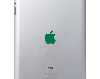 Green Vinyl Decal Apple Cover - Color Changer - Sized for Ipad