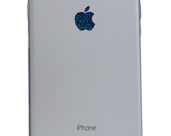 Black Glitter iPhone Apple Color Changer Decal - Vinyl Decal Sticker Phone