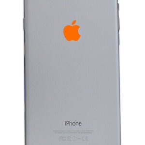 Orange iPhone Apple Color Changer Decal - Vinyl Decal Sticker Phone
