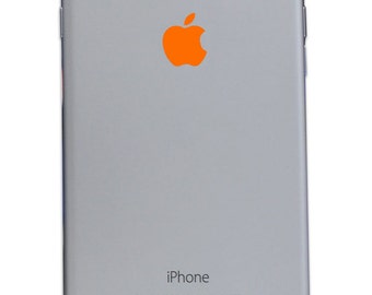 Orange iPhone Apple Color Changer Decal - Vinyl Decal Sticker Phone