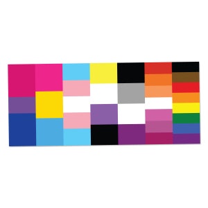 Plaid Pride Flag Bisexual Pansexual Transgender Non Binary Asexual Lesbian Rainbow - vibrant color vinyl decal