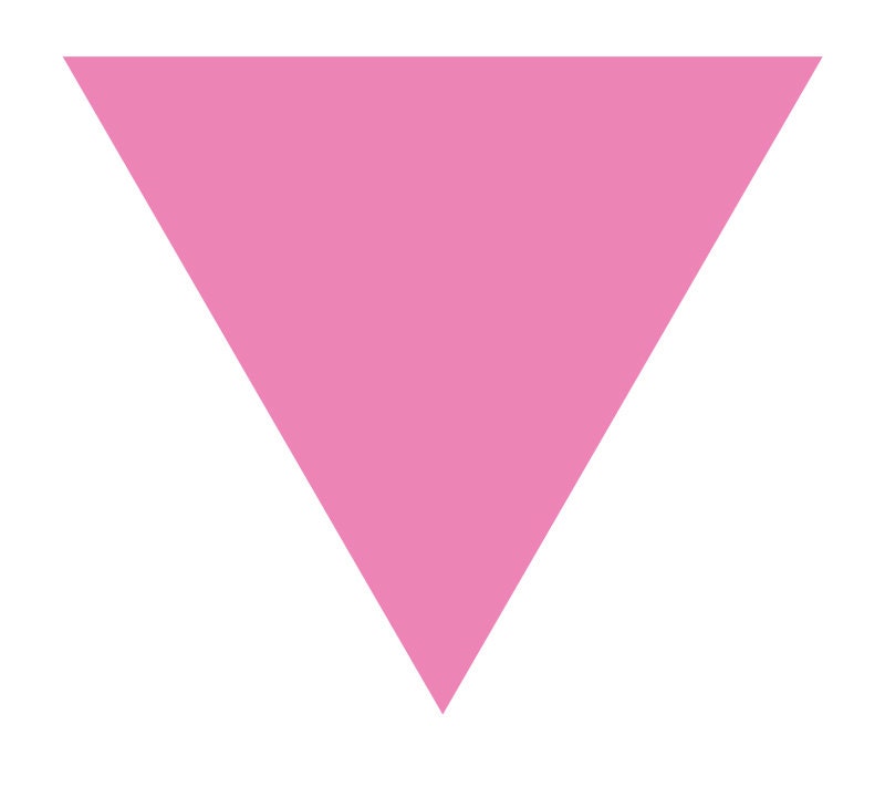 what is gay pride symbol triangle