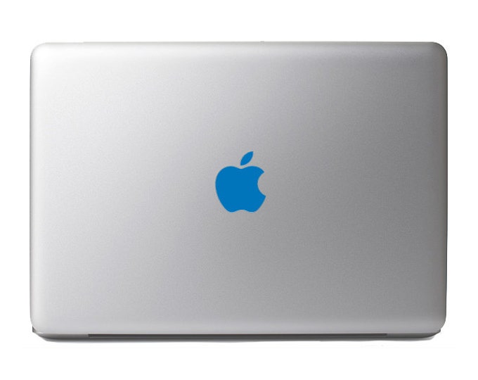 Sky Blue Macbook Apple Color Changer Decal - Opaque Vinyl Decal Sticker for All Macbook Models