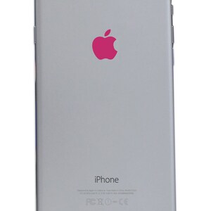 Hot Pink iPhone Apple Color Changer Decal - Vinyl Decal Sticker Phone