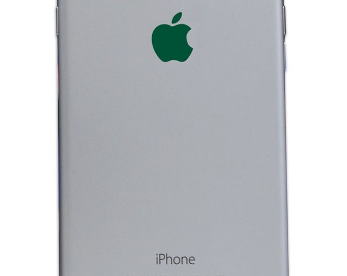 Dark Green iPhone Apple Color Changer Decal - Vinyl Decal Sticker Phone